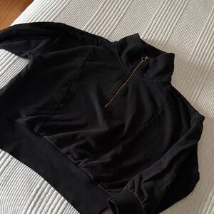 a new day Black Crewneck Pullover